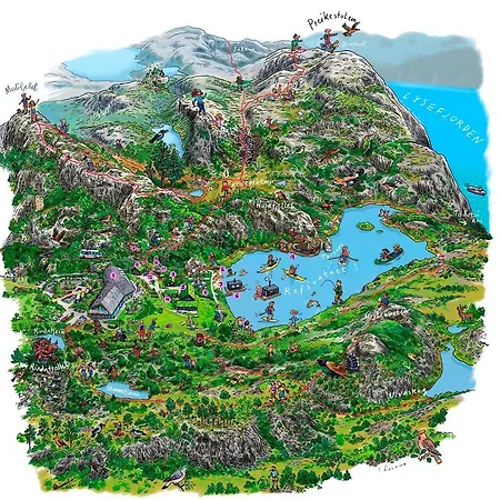 Hotel Preikestolen & Basecamp Jorpeland